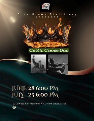 LIVE music with Celtic Cross Duo